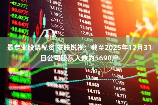 最专业股票配资 安联锐视：截至2025年12月31日公司股东人数为5690户